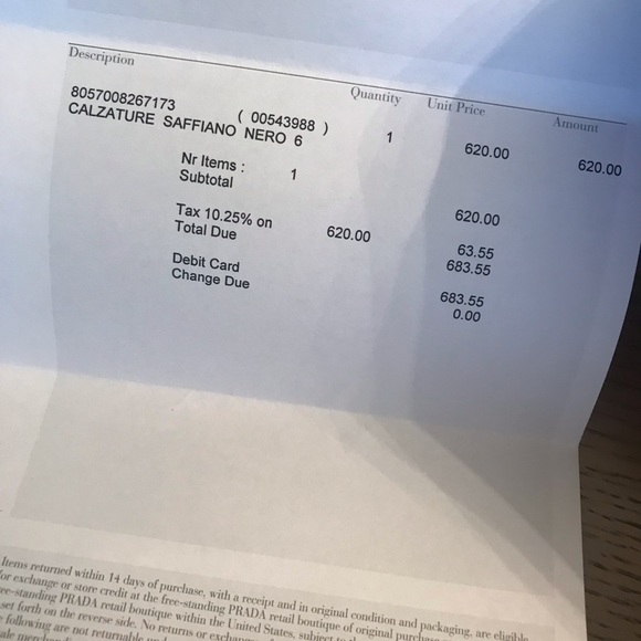 Men’s Prada Saffiano Loafers (Prada 6; US 7) - Picture 4 of 8